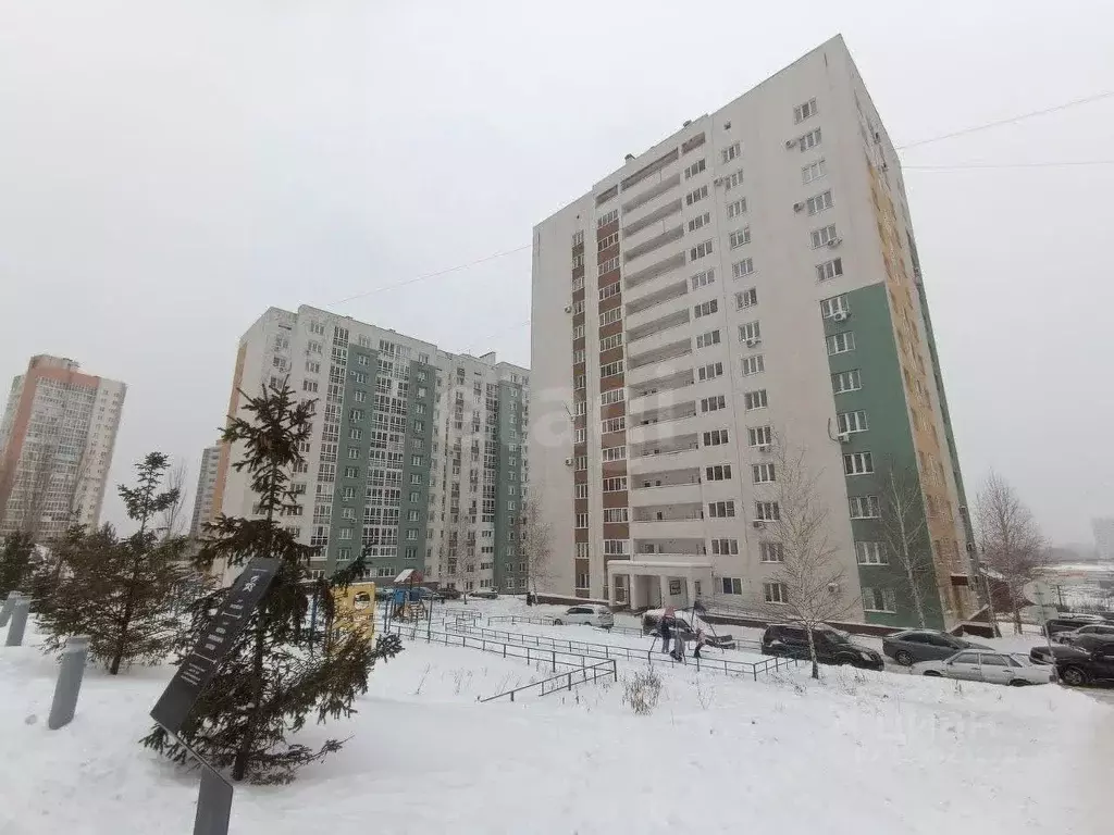 1-к кв. Башкортостан, Уфа Колгуевский мкр, ул. Габдуллы Амантая, 8/1 ... - Фото 2