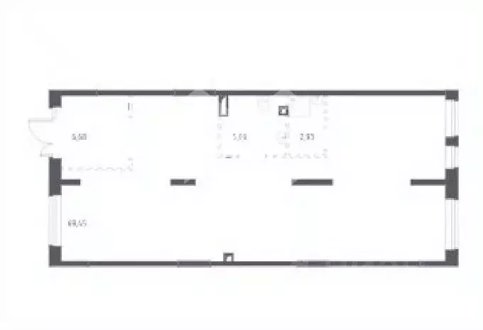 Торговая площадь в Московская область, Домодедово городской округ, с. ... - Фото 2