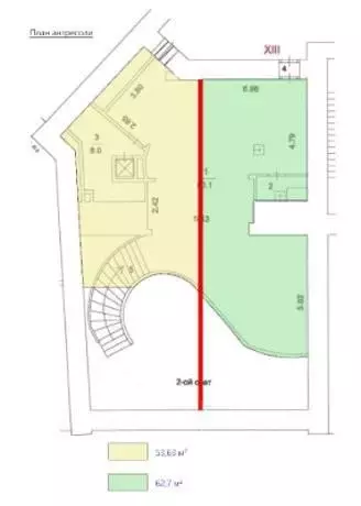Помещение свободного назначения в Москва пер. Столешников, 13/15 (214 ... - Фото 2