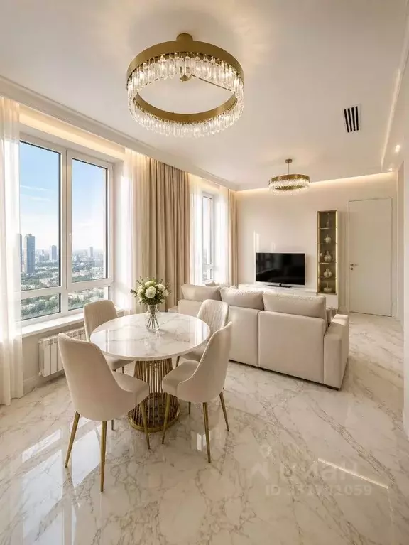 4-к кв. Москва Шмитовский проезд, 39к2 (100.0 м) - Фото 2