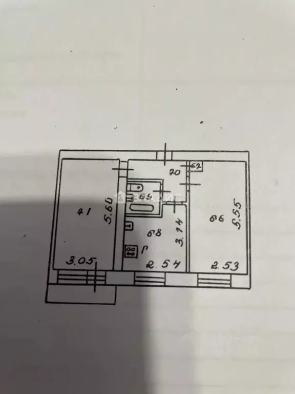 2-к кв. Владимирская область, Гороховец ул. Мира, 26 (45.4 м) - Фото 2