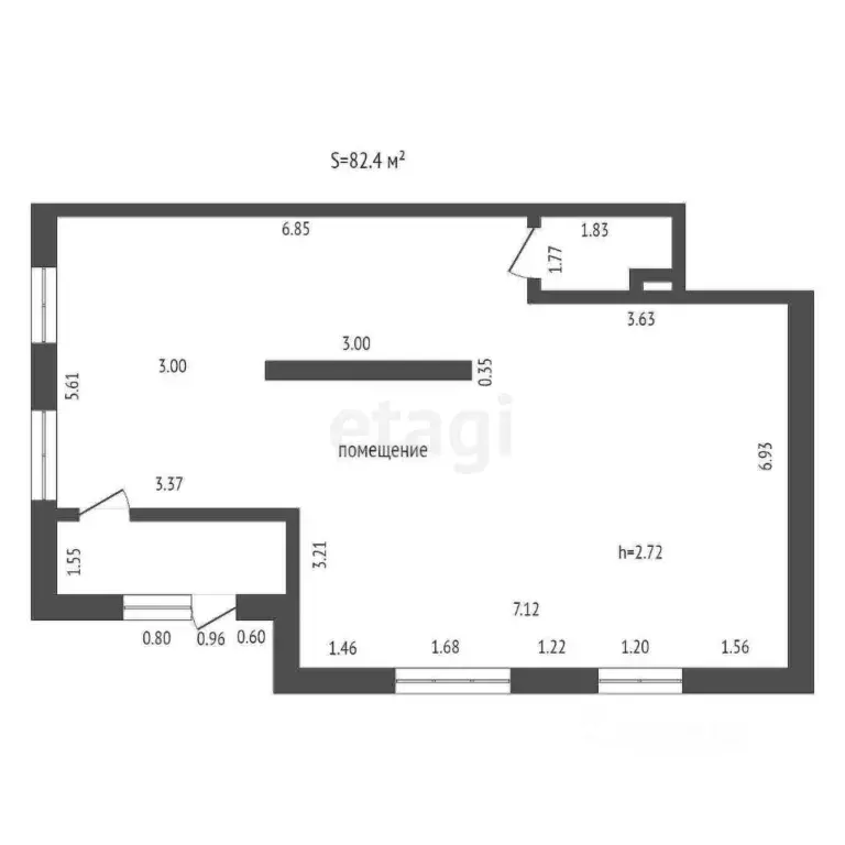 Помещение свободного назначения в Тюменская область, Тюмень ул. 50 лет ... - Фото 2