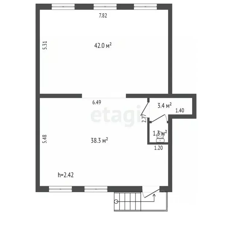 Торговая площадь в Челябинская область, Чебаркуль ул. Карпенко, 3 (86 ... - Фото 2
