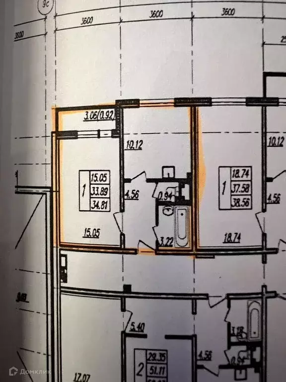 Продаётся 1-к квартира, 34.5 м - Фото 1