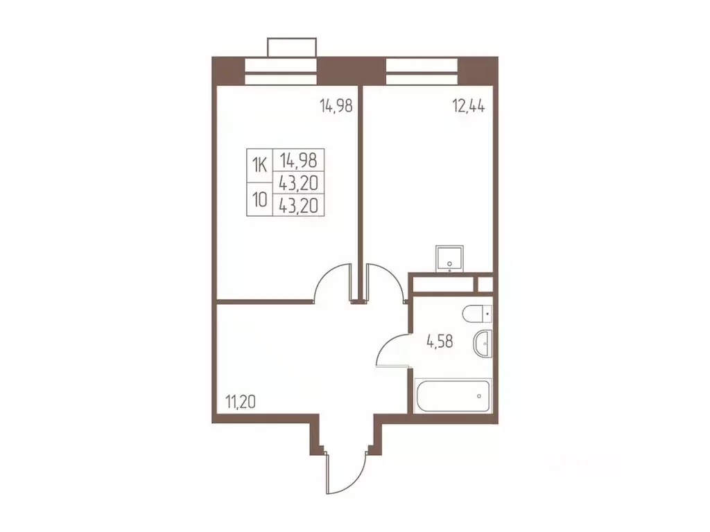 1-к кв. Московская область, Ивантеевка Пушкинский городской округ, ... - Фото 1