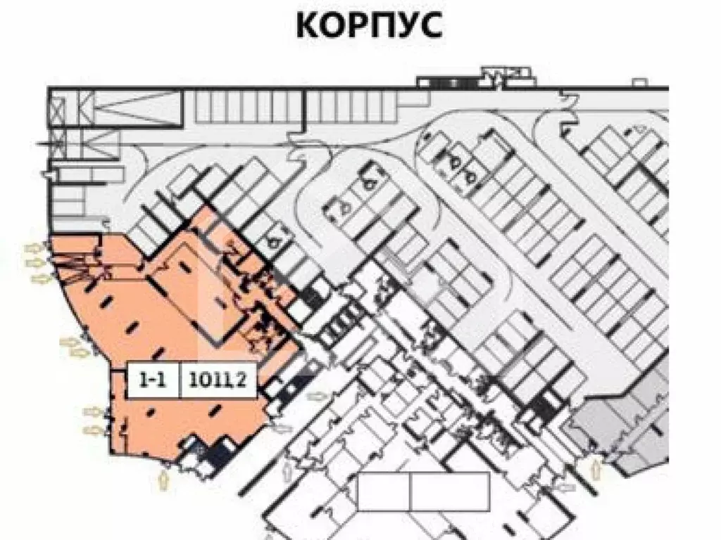 Помещение свободного назначения в Москва Фестивальная ул., 29 (1011 м) - Фото 2