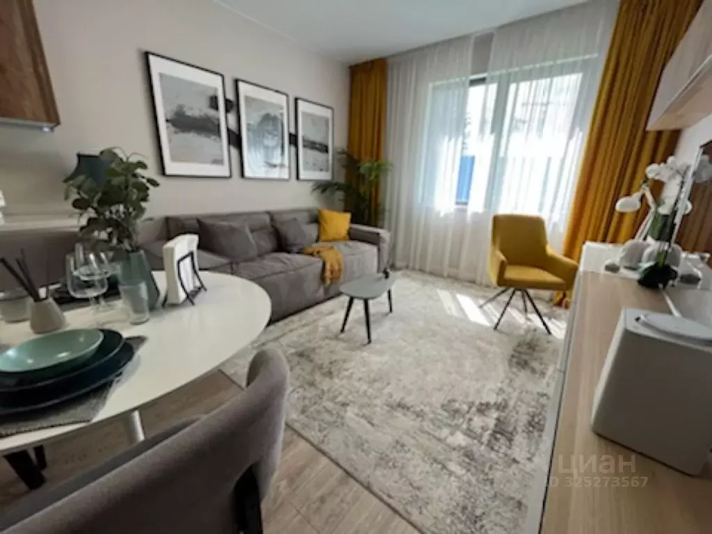 Студия Московская область, Мытищи Мытищи Парк жилой комплекс, к4.2 ... - Фото 2