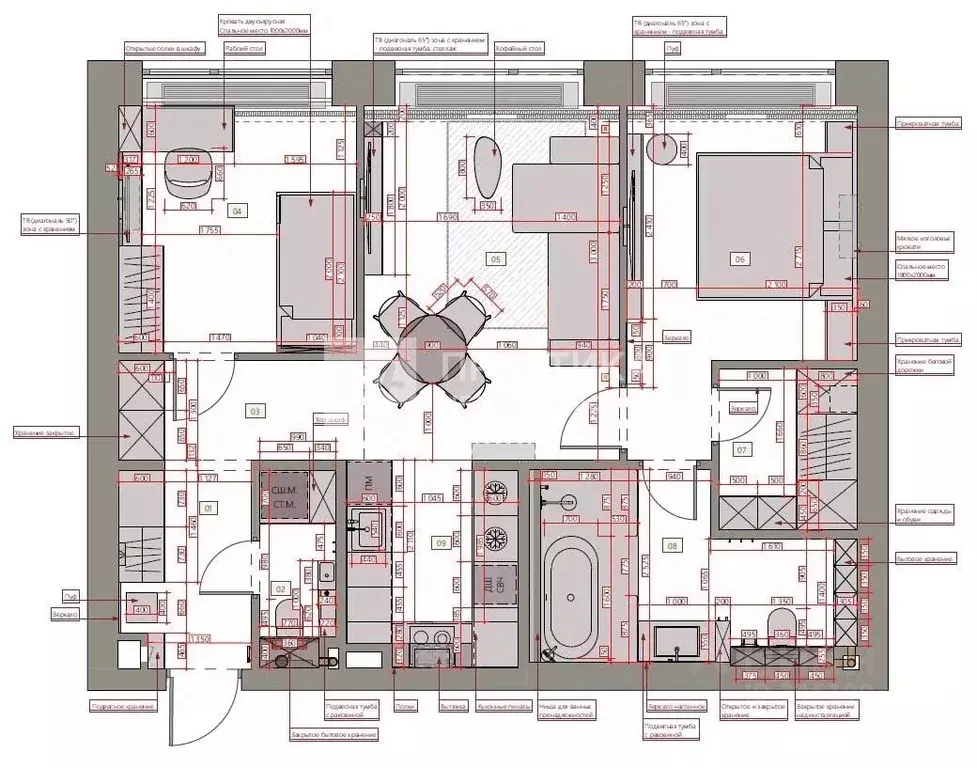 2-к кв. Москва Ленинградский просп., 37/7 (71.9 м) - Фото 2