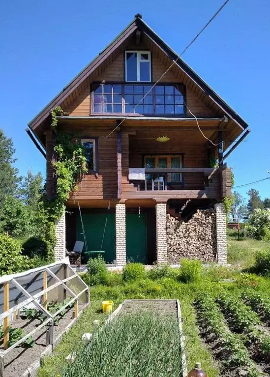 Дом в Ленинградская область, Выборгский район, Первомайское с/пос, ... - Фото 1