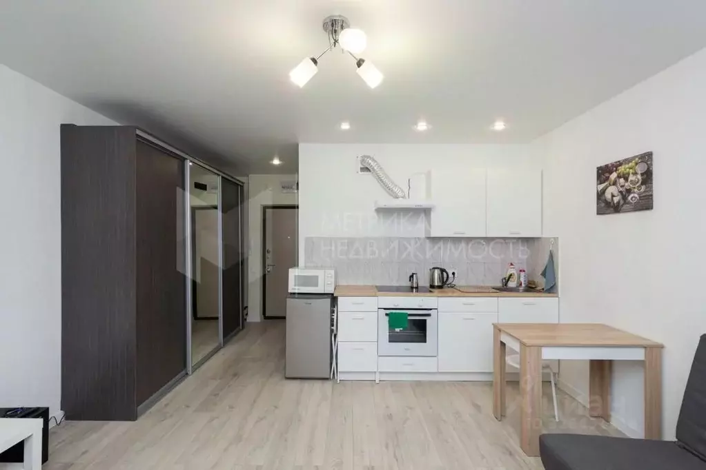 Студия Тюменская область, Тюмень ул. Виктора Тимофеева, 9 (27.0 м) - Фото 1