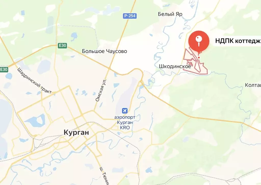 Участок в Курганская область, Кетовский муниципальный округ, д. ... - Фото 1
