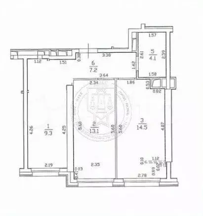 2-к кв. Татарстан, Казань ул. Рауиса Гареева, 105Б (50.6 м) - Фото 2