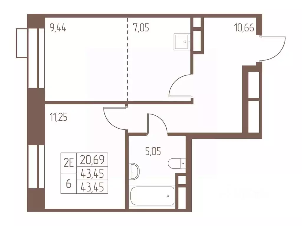 2-к кв. Московская область, Ивантеевка Пушкинский городской округ, ... - Фото 1