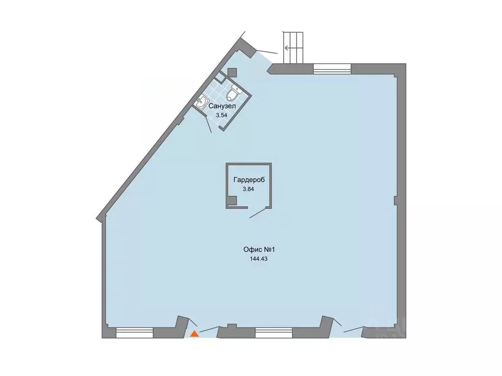 Помещение свободного назначения в Ульяновская область, Ульяновск ул. ... - Фото 1