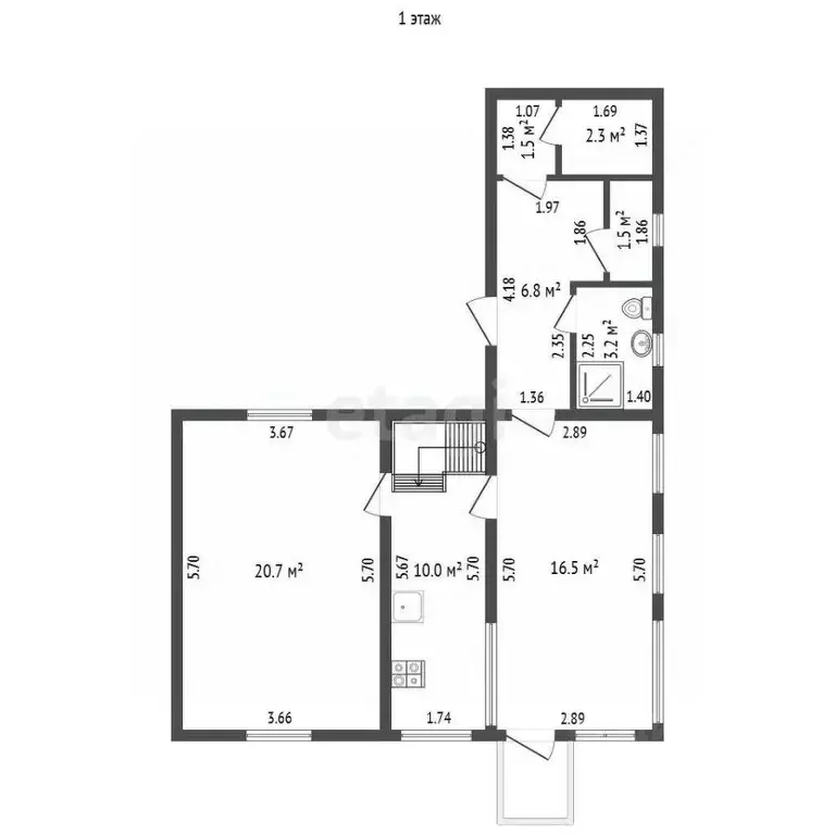 Дом в Камчатский край, Елизовский муниципальный округ, Парус СНТ  (81 ... - Фото 2