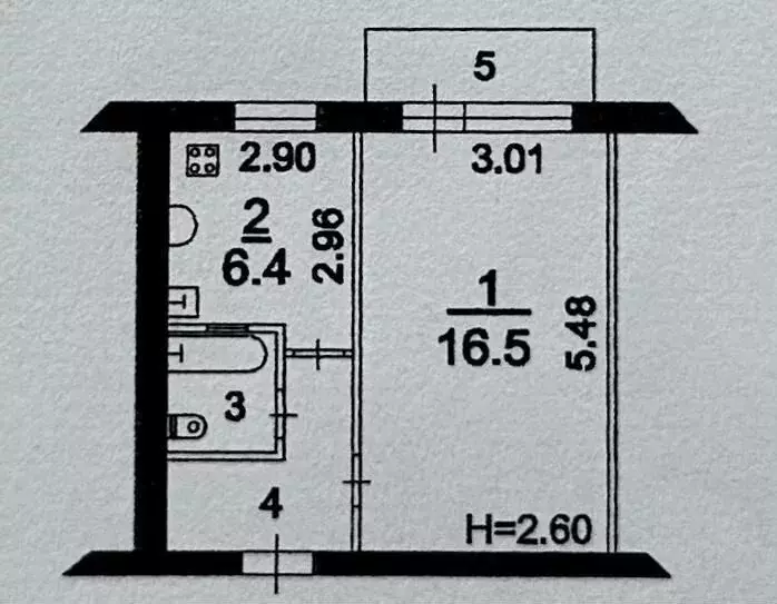 1-к кв. Московская область, Краснозаводск Сергиево-Посадский район, ... - Фото 0