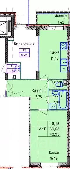 1-к кв. Ярославская область, Ярославский муниципальный округ, пос. ... - Фото 2