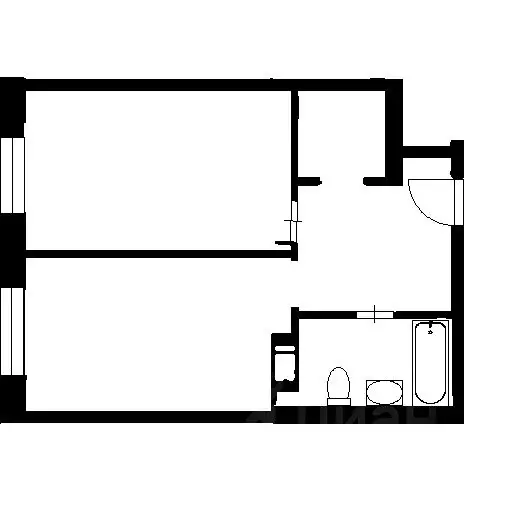 1-к кв. Санкт-Петербург Петровский просп., 24к2 (51.0 м) - Фото 2