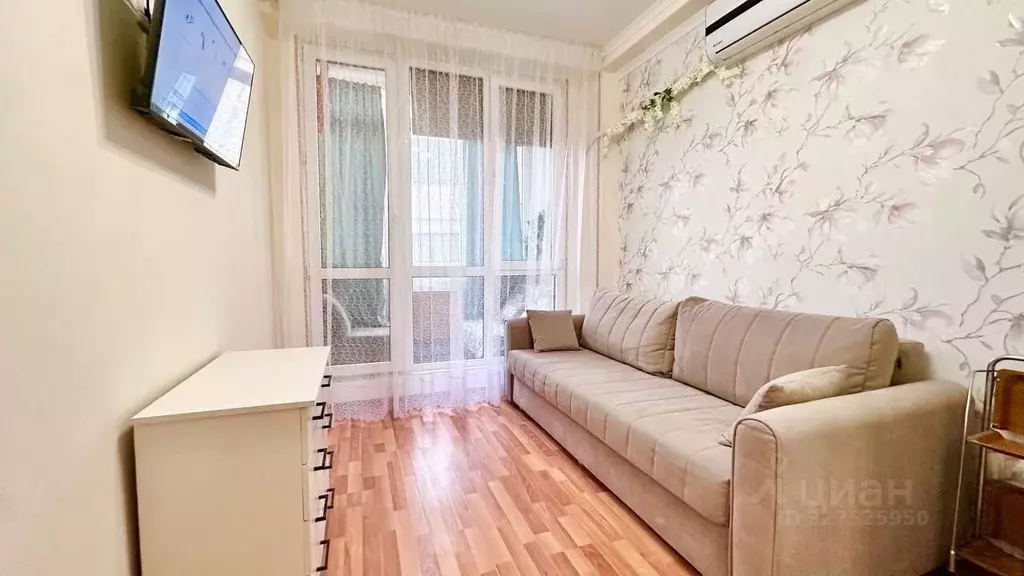 1-к кв. Краснодарский край, Сочи Новый Сочи мкр, ул. Санаторная, ... - Фото 2