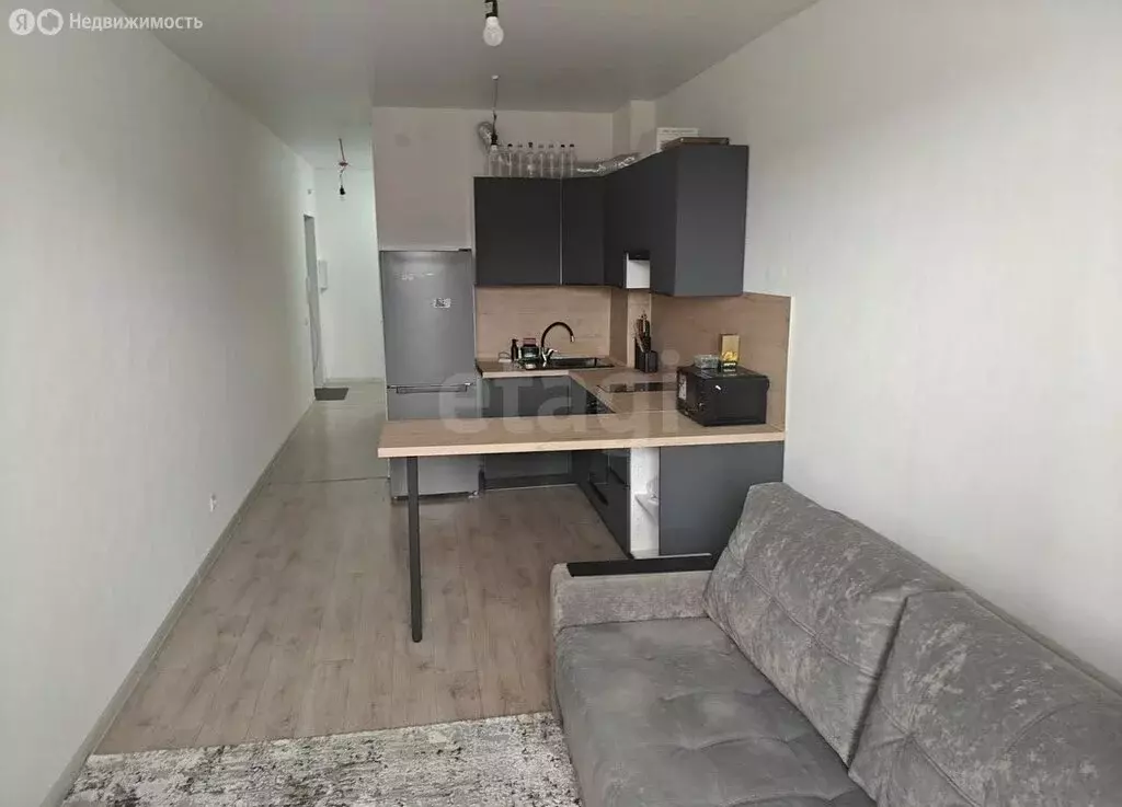 Квартира-студия: Красноярск, Судостроительная улица, 27Б (29.6 м) - Фото 2