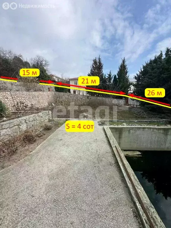 Участок в Оползневое, улица Куинджи (4 м) - Фото 1