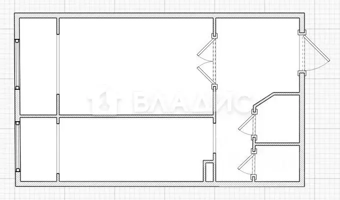 1-к кв. Пензенская область, Пенза ул. Пушкина, 45 (53.1 м) - Фото 2