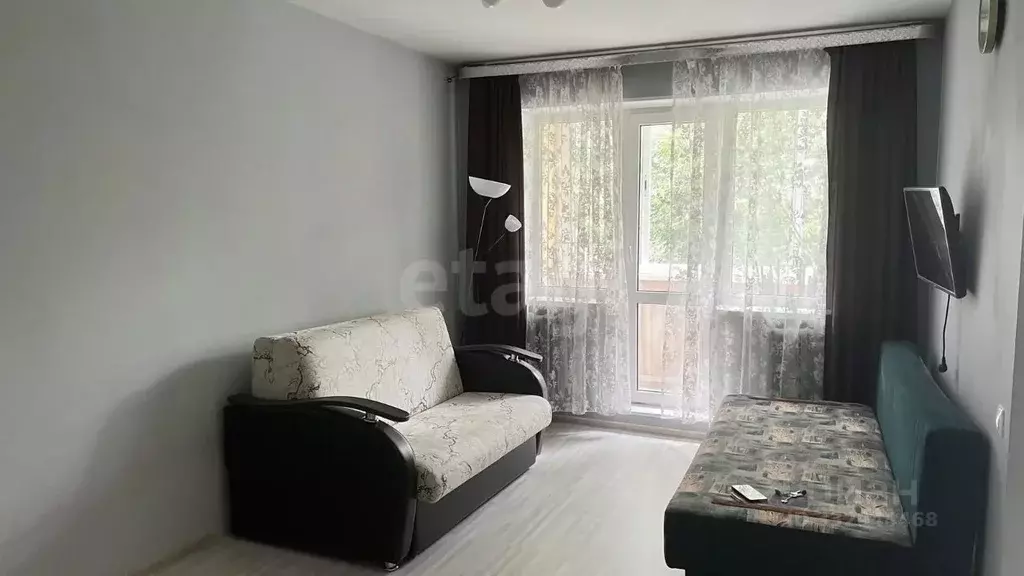 1-к кв. Башкортостан, Уфа Интернациональная ул., 87/1 (32.4 м) - Фото 2