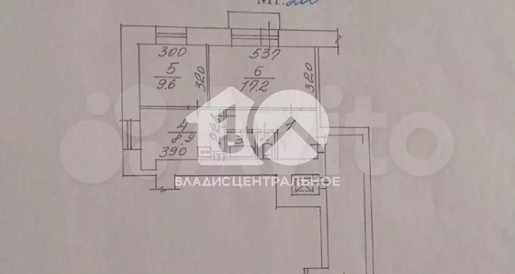 2-к. квартира, 46 м, 4/9 эт. - Фото 0