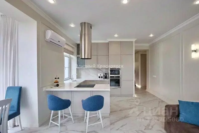 3-к кв. Красноярский край, Красноярск пос. Удачный, Удачный мкр, ул. ... - Фото 1