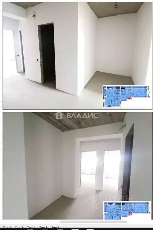 2-к кв. Белгородская область, Белгородский район, Новосадовское с/пос, ... - Фото 2