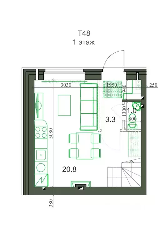 Таунхаус в Новосибирская область, с. Новолуговое, Березки-2 мкр, 5-й ... - Фото 1