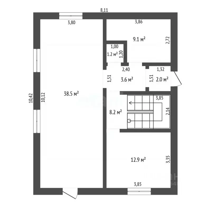 Дом в Амурская область, Благовещенский район, с. Чигири Центральная ... - Фото 1