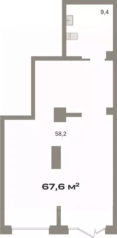 Помещение свободного назначения в Свердловская область, Екатеринбург ... - Фото 1