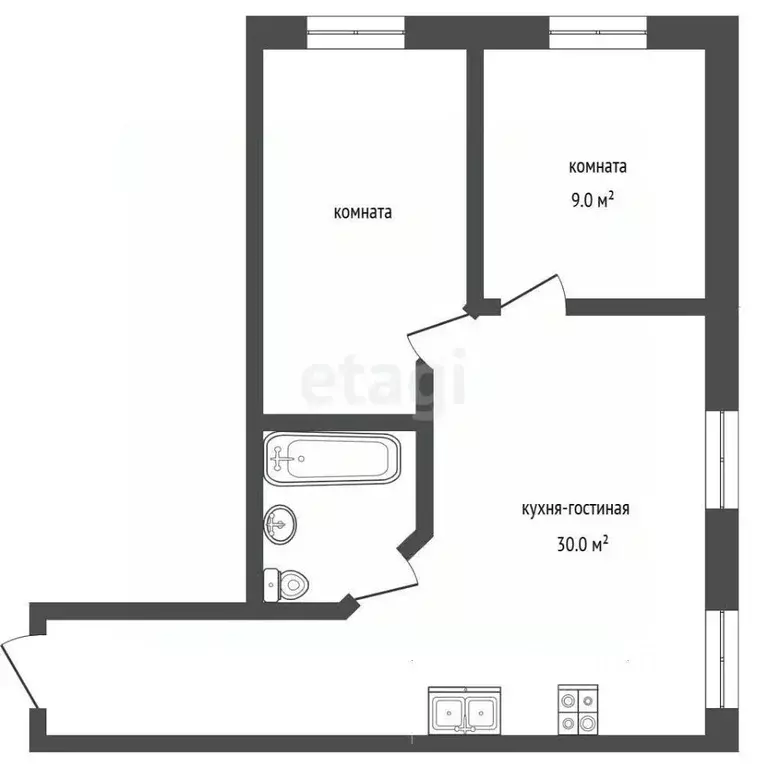 3-к кв. Московская область, Лыткарино 6-й мкр, 15Г (64.0 м) - Фото 2