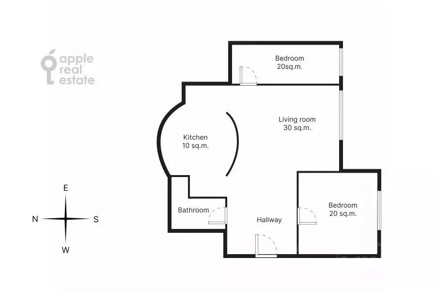 3-к кв. Москва Минская ул., 1А (105.0 м) - Фото 2
