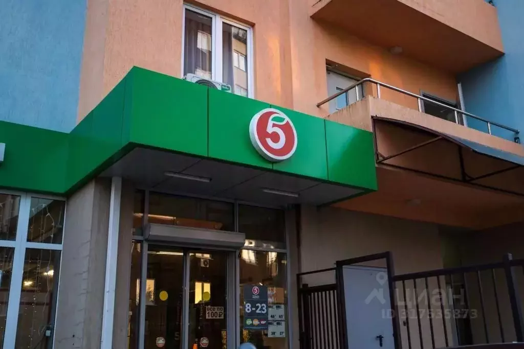 1-к кв. Краснодарский край, Сочи Мамайка мкр, ул. Волжская, 32А (34.0 ... - Фото 1
