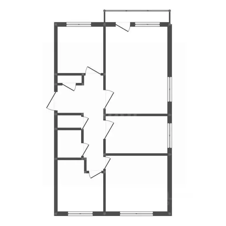 4-к кв. Амурская область, Свободный Школьная ул., 59 (68.3 м) - Фото 1