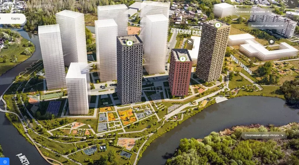 1-комнатная квартира: Екатеринбург, улица Гаршина, 3/2 (35 м) - Фото 1