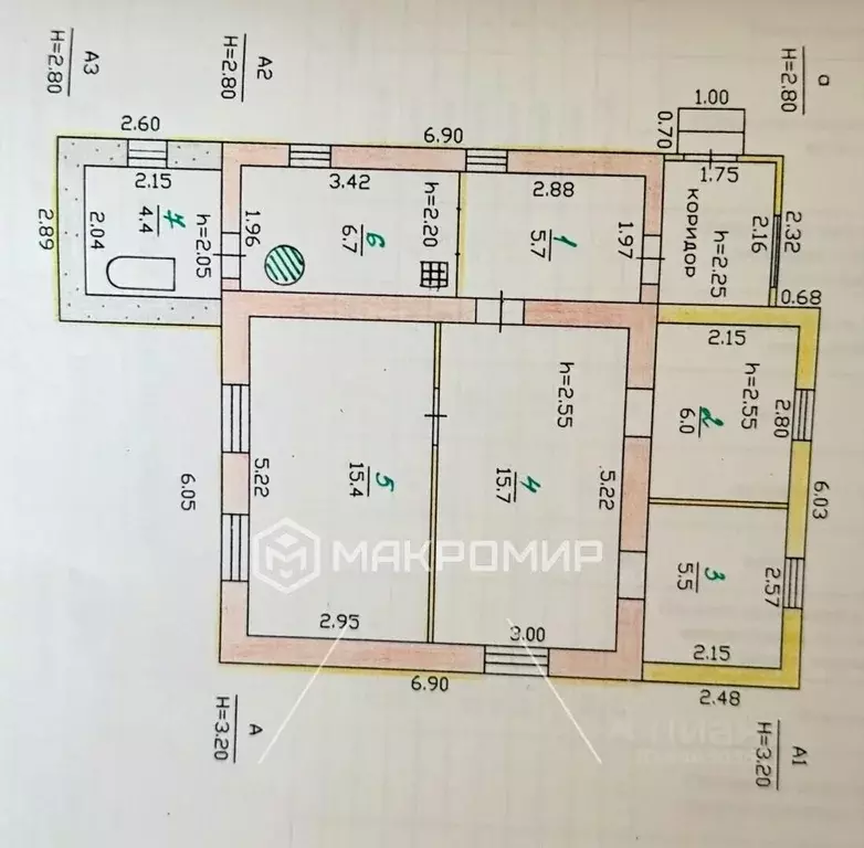 Дом в Орловская область, Кромы пгт пер. Бобкова, 1 (59 м) - Фото 2