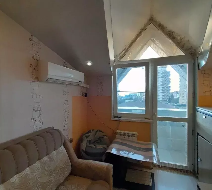 Студия Краснодарский край, Сочи Мамайка мкр, ул. Фадеева, 27Б (30.0 м) - Фото 1