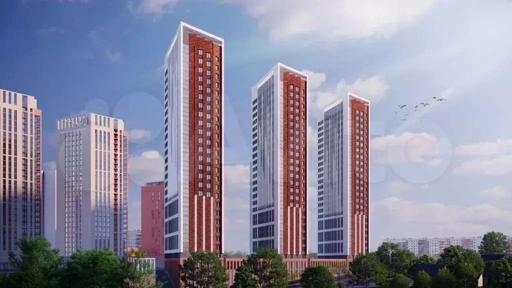 1-к. квартира, 30 м, 2/25 эт. - Фото 1