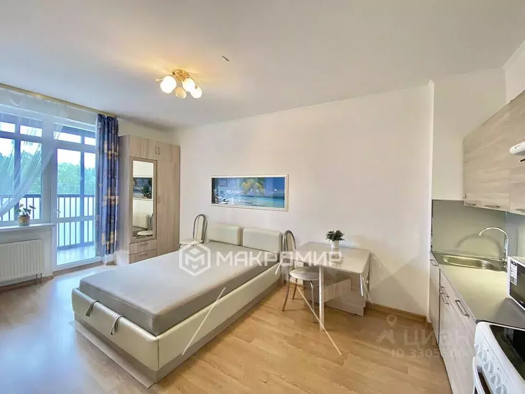 Студия Санкт-Петербург ул. Адмирала Черокова, 22 (25.0 м) - Фото 1