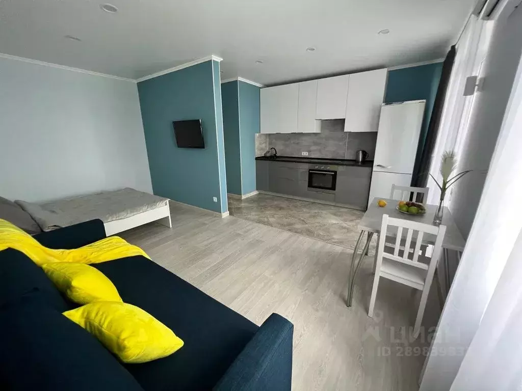 1-к кв. Татарстан, Казань ул. Короленко, 28Б (39.0 м) - Фото 2