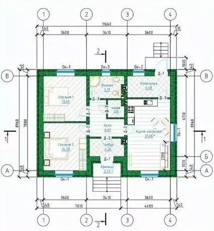 Дом в Белгородская область, Белгородский район, с. Стрелецкое ул. ... - Фото 2