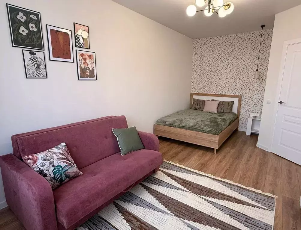 1-к кв. Калининградская область, Калининград Тихорецкий проезд, 5к1 ... - Фото 1