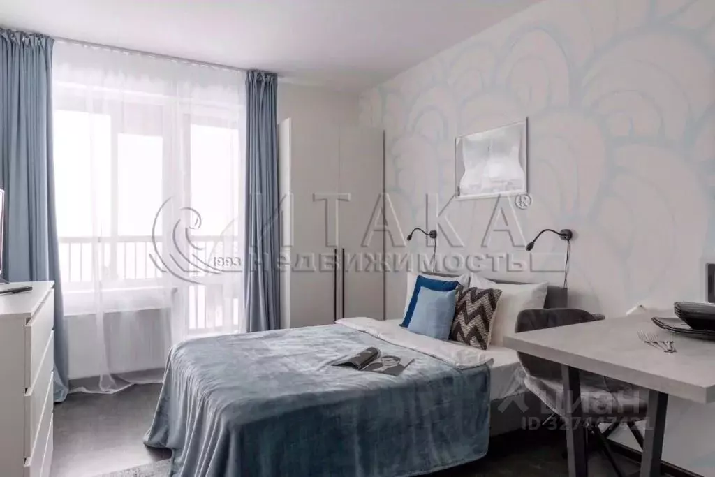 Студия Санкт-Петербург ул. Верхне-Каменская, 11к1 (24.5 м) - Фото 2