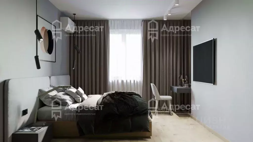 3-к кв. Волгоградская область, Волгоград ул. Расула Гамзатова, 7 (83.3 ... - Фото 1