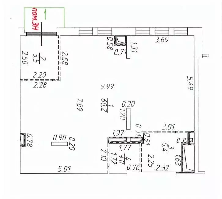 Торговая площадь в Московская область, Ленинский городской округ, д. ... - Фото 2