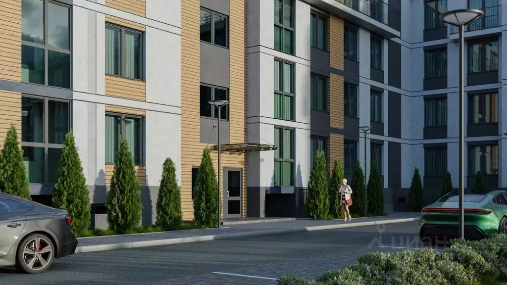 2-к кв. Калининградская область, Калининград ул. Сержанта Мишина, 81к3 ... - Фото 1