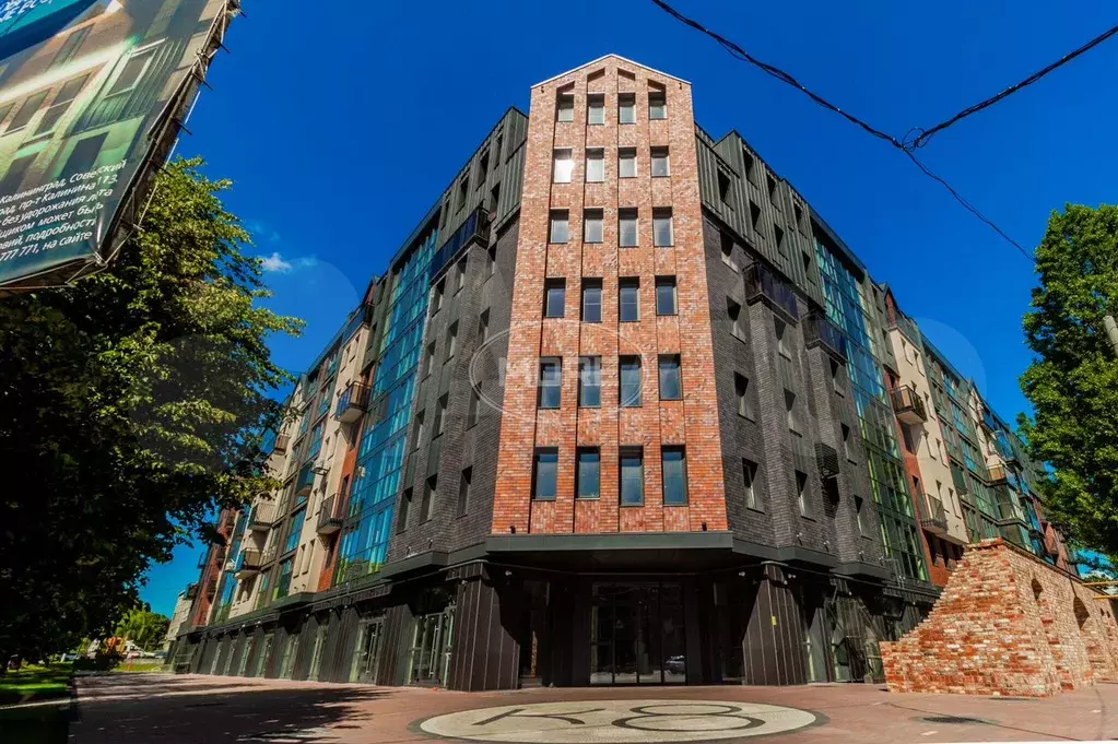 1-к. квартира, 41,4 м, 1/7 эт. - Фото 0